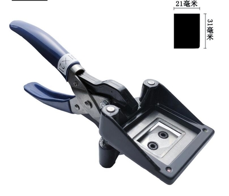 CHINA liga de alumínio de máquina de corte do cartão do perfurador do cortador da foto da mão de 21x31mm fornecedor