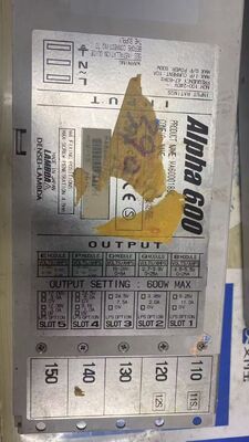 CHINA 813C978021 Fonte de Alimentação Alpha600 para Fuji Frontier 390 LP2500 Minilab Digital Peça de Reposição fornecedor