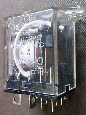 CHINA RELAY ECG RLY2343F DPDT 10AMPS COIL 24 VDC NORITSU MINILAB fornecedor