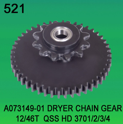 CHINA DENTES de ENGRENAGEM MAIS SECOS da CORRENTE A073149 01 12 46 PARA NORITSU HD Qss3701 3702 3703 3704 31 32 Minilab fornecedor