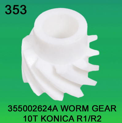 CHINA 355002624A / ENGRENAGEM de SEM-FIM 3550 02624A TEETH-10 PARA KONICA R1, minilab R2 fornecedor