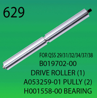 CHINA ROLO de B019702-00-DRIVER (1) - A053259-01-PULLY (2) - H001558 BEARING-FOR-NORITSU-2901-3101-3201-3401-3701-3801 Minilab CONV fornecedor