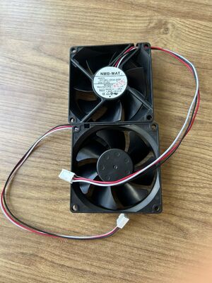3110KL‐05W‐B59 3‐Wire DC Cooling Fan 80×80×25mm 24V 0.15A Peça sobressalente para o processador fotográfico Konica Digital Minilab fornecedor