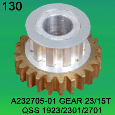 A232705-01 ENGRENAGEM TEETH-23/15 PARA o minilab de NORITSU qss1923,2301,2701 fornecedor