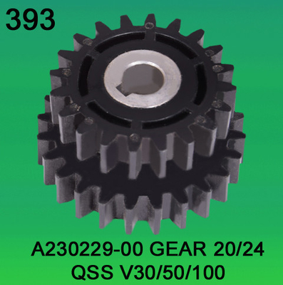 A230229-00 ENGRENAGEM TEETH-20/24 PARA NORITSU qsfV30, V50, minilab V100 fornecedor