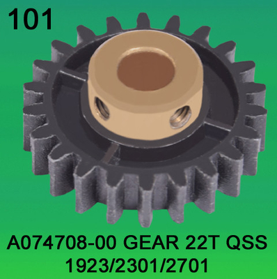 A074708 00 NORITSU Qss1923 2301 2701 3201 3701 DENTES de ENGRENAGEM 22 da peça sobresselente de Minilab fornecedor