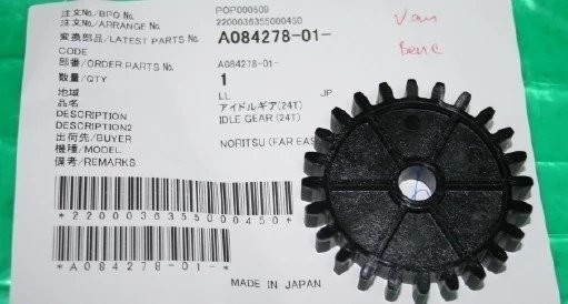 Engrenagem A084278 A084278 01 da peça sobresselente de Noritsu Minilab fornecedor