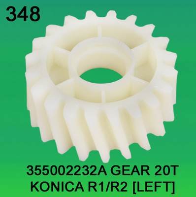 355002232A / 3550 02232A ENGRENAGEM TEETH-20 PARA KONICA R1, minilab R2 (ESQUERDO) fornecedor