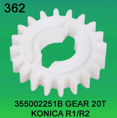355002251B / 3550 02251B GEAR TEETH-20 FOR KONICA R1,R2 minilab fornecedor