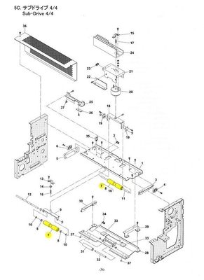 281021004A 2810 rolo da peça sobresselente de 21004 281021004 2810 21004A Konica Minilab fornecedor