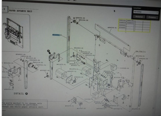 As peças sobresselentes de Noritsu QSS 3501 Minilab CERCAM H016956 H016956-00 para Photolab fornecedor