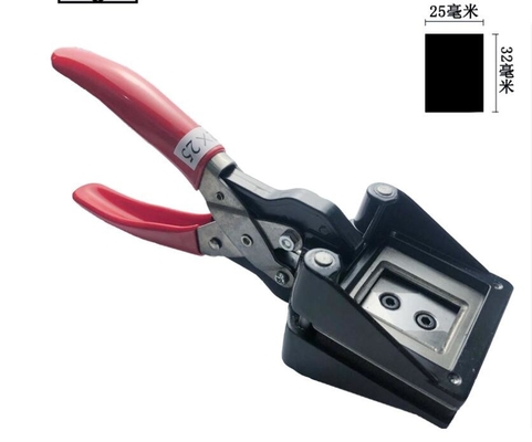 Passport ID License Handheld Photo Cutter 25x32mm Square Corner Office Equipment fornecedor