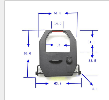 Cartucho de fita da tinta para Amano EX3500N EX6000 EX6100 EX6200 EX9000 EX9500 BX6000 EX9300 fornecedor