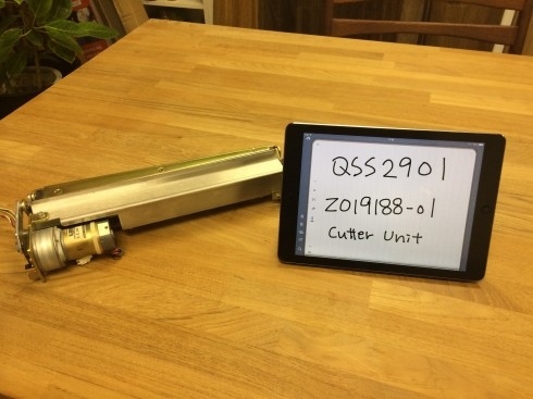 Unidade do cortador Z019188-01 para a peça sobresselente de Minilab da série do koki QSS29 de Noritsu fornecedor