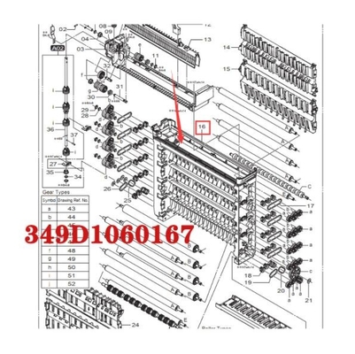 Placa 349D1060167/349D1060167D do minilab de Fuji 550 fornecedor