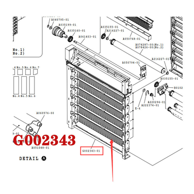 Cremalheira G002344 G002343 da peça sobresselente de Noritsu QSS 29/32/37 Minilab fornecedor